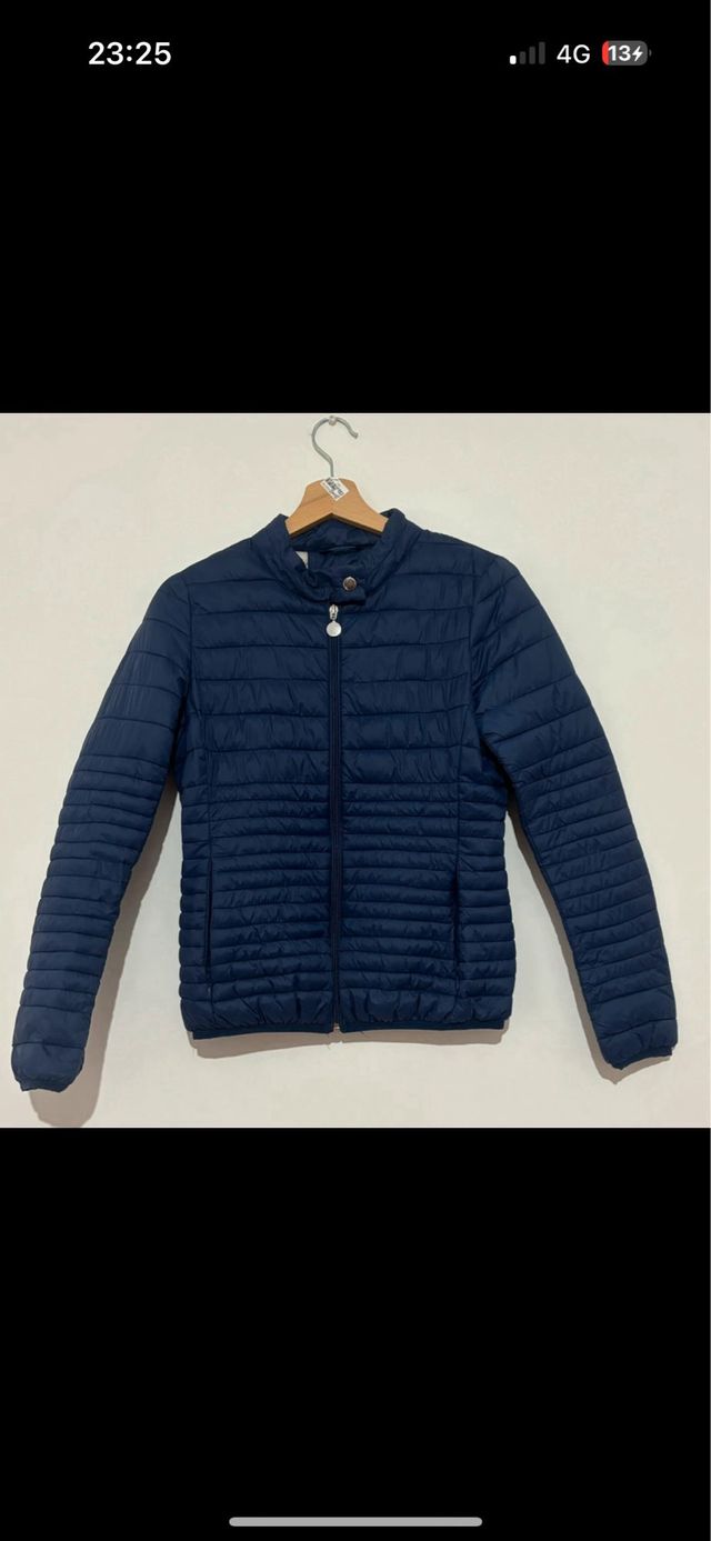 Piumino 100 grammi donna blu S