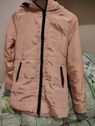 Anorak salmón rosa