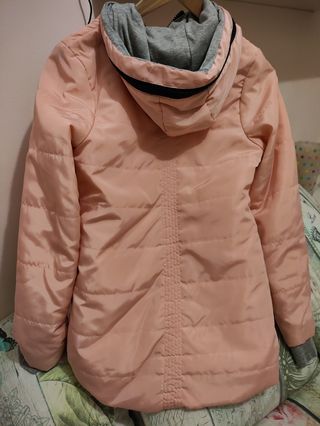 Anorak salmón rosa