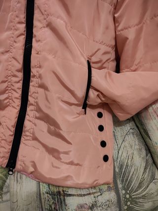 Anorak salmón rosa