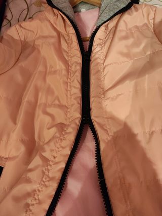 Anorak salmón rosa
