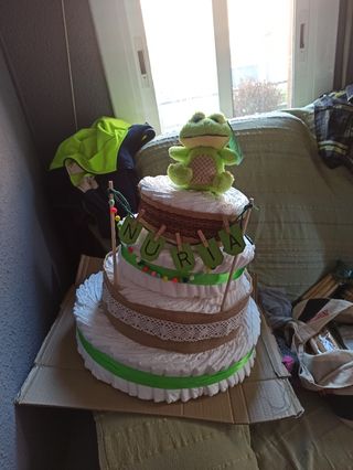 Tarta de pañales