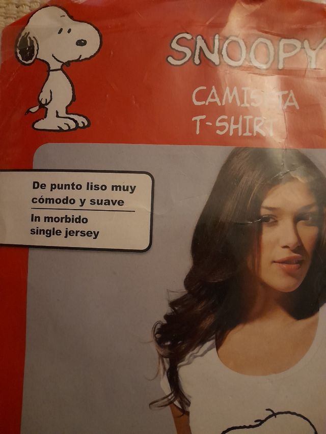 Camiseta Snoopy chica