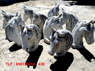 cabezas de caballo decoracion