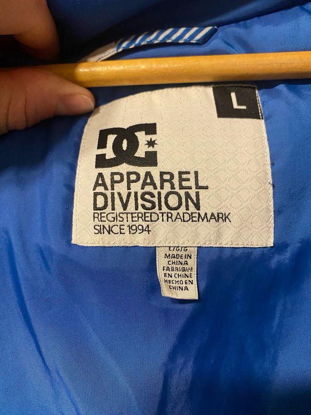 Abrigo snowboard invierno DC