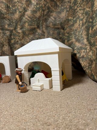 Lavadero Publico belen Playmobil