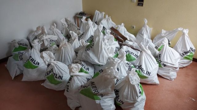 Recogida de escombros