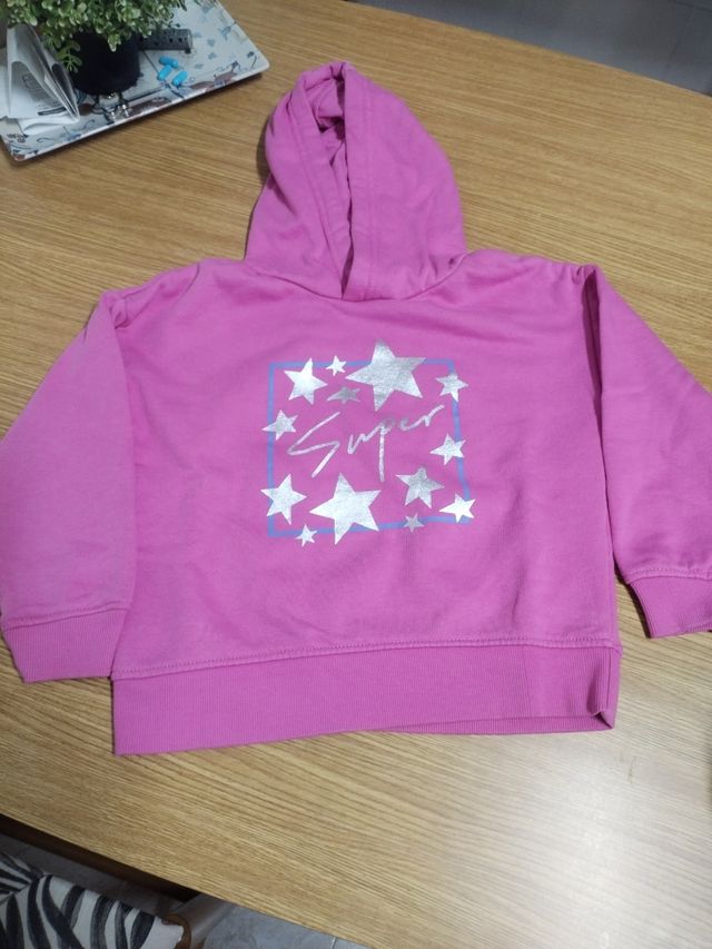Sudadera con capucha niña
