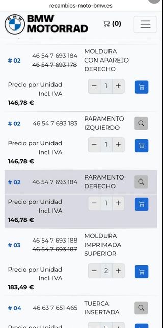 MALETAS BMW R 1200RT  LC