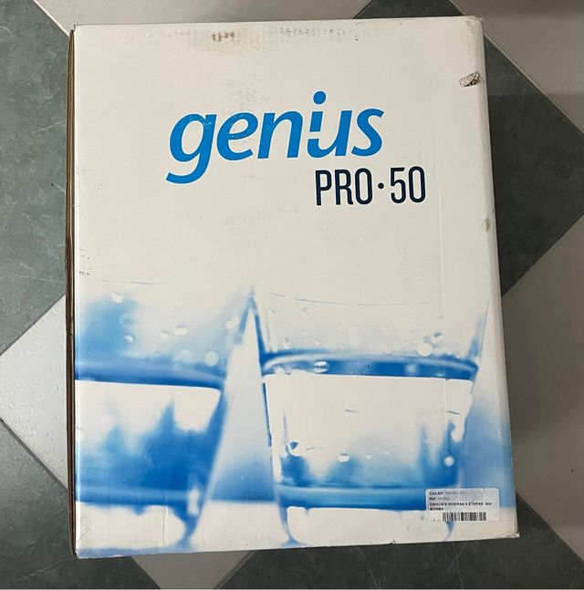 Osmosis Inversa Genius Pro + Bomba ATH