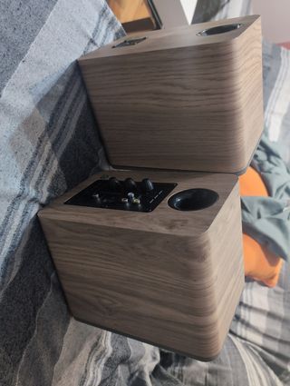 Monitores de audio + cables RCA 