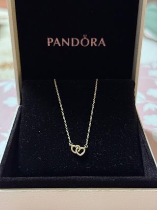 Collar de Pandora corazones 