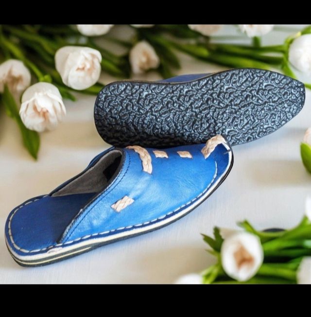 Babuchas Pantuflas Piel Tallas 40 a 45