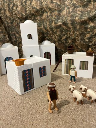 LOTE 10 CASAS PLAYMOBIL 