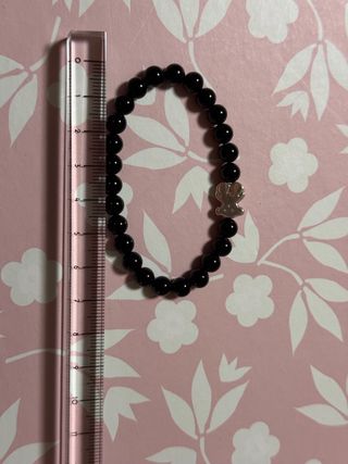 Pulsera de Tous plata y onix