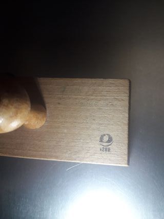 Estampa biología pez escola Alemania Oriental 1970