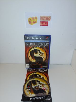 Mortal Kombat deception PS2 