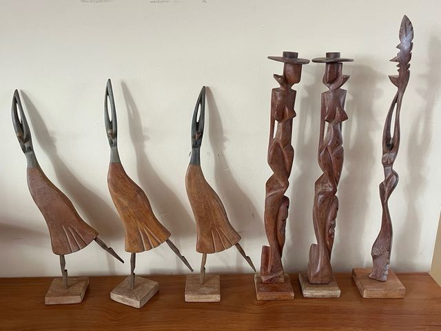 Figuras de madera cubanas