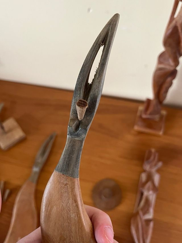 Figuras de madera cubanas