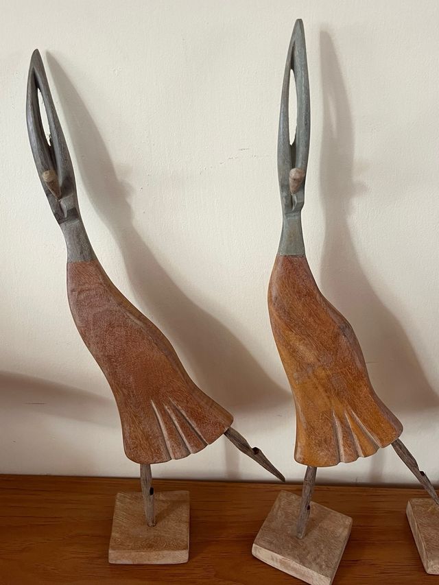 Figuras de madera cubanas