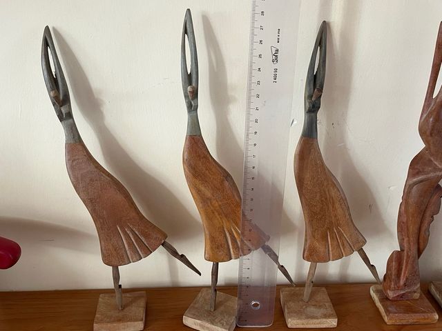 Figuras de madera cubanas