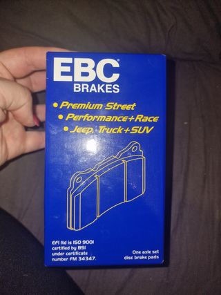 Pastiglie Ebc yellow