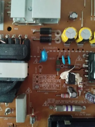 Lote despiece smart TV 3d 55" LG 55LB670V