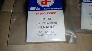 RENAULT R-6, PIEZAS Y RECAMBIOS (12)