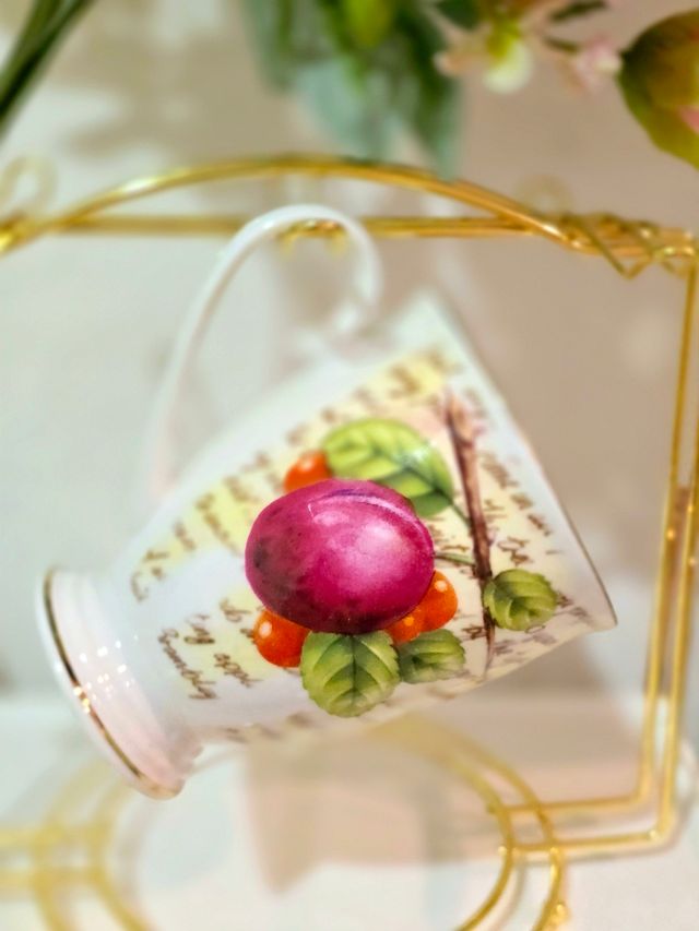 Taza espresso de porcelana Inglesa