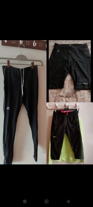Lote mallas running.Talla S.