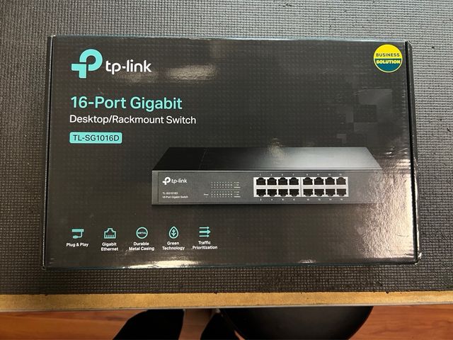 Switch TP-LINK 16 Puertos Gigabit