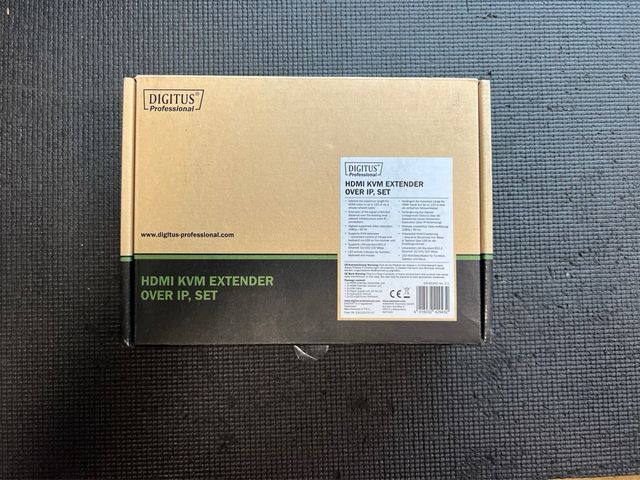 HDMI KVM EXTENDER OVER IP, SET Digitus