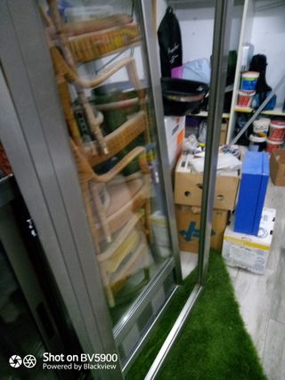 Puerta balconera aluminio climalit