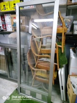 Puerta balconera aluminio climalit