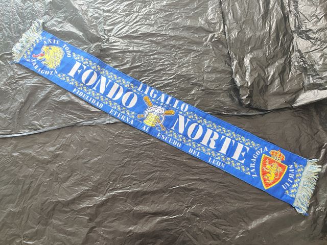 Bufanda fútbol Ultras Ligallo FN Zaragoza años 90