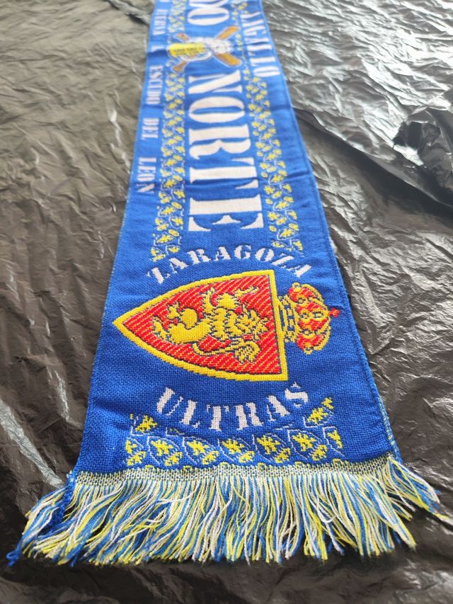 Bufanda fútbol Ultras Ligallo FN Zaragoza años 90