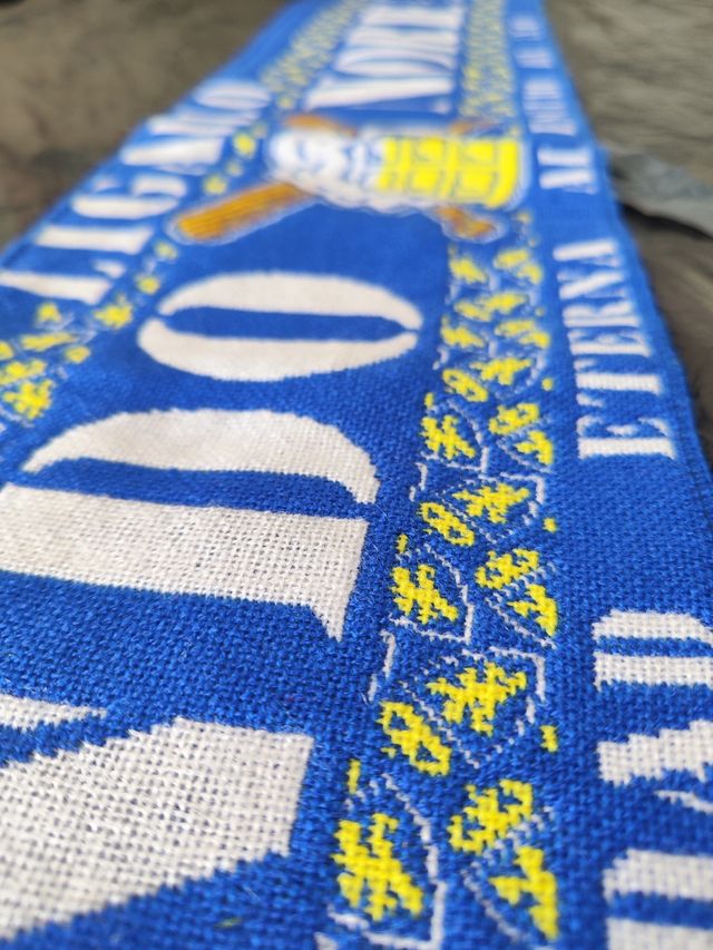 Bufanda fútbol Ultras Ligallo FN Zaragoza años 90