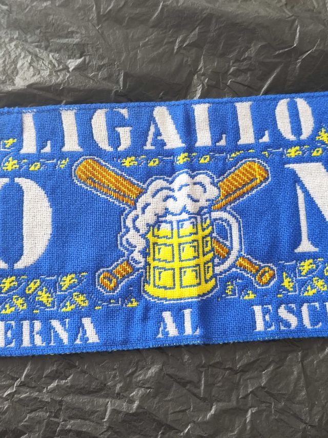 Bufanda fútbol Ultras Ligallo FN Zaragoza años 90