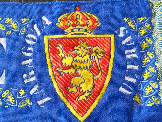 Bufanda fútbol Ultras Ligallo FN Zaragoza años 90