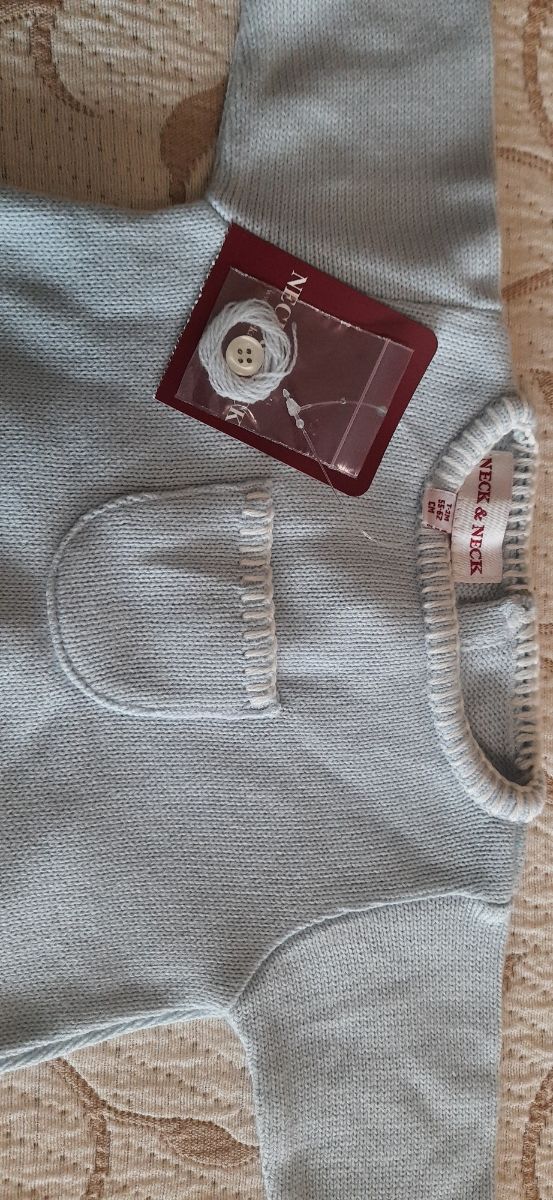 Pelele bebé azul sin estrenar