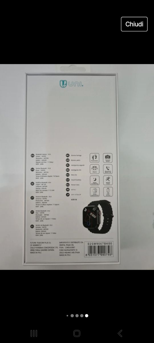 Smart Watch Uni S3 Max