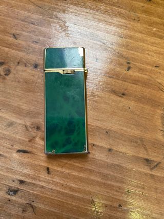 Accendino Sharp placcato oro