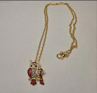 Colgante buhos con cadena NUEVO 