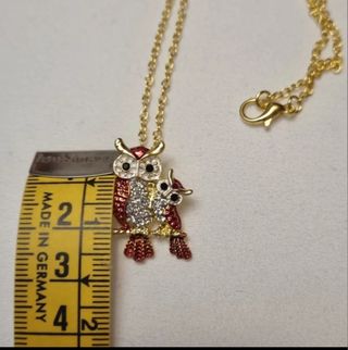 Colgante buhos con cadena NUEVO 