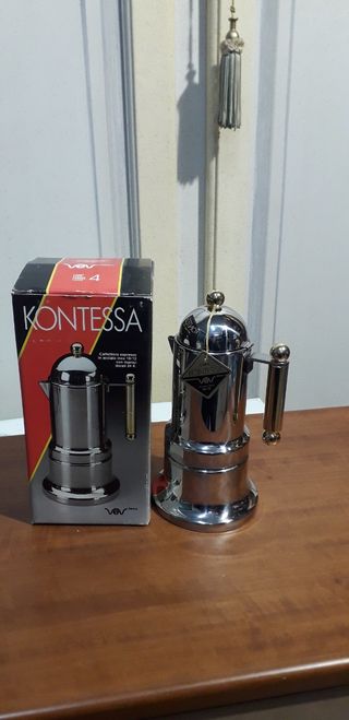 Caffettiera Kontessa 4 tazze. Nuova