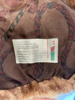Abrigo señora 