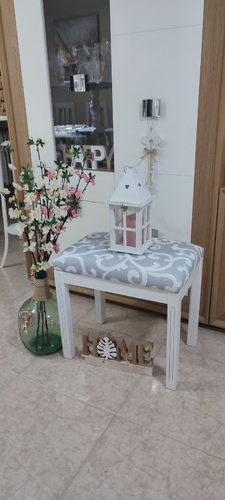 Descalzadora madera vintage restaurada.