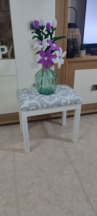 Descalzadora madera vintage restaurada.