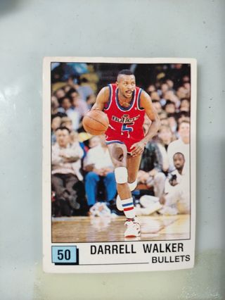 Cromo Darrell Walker Bullets