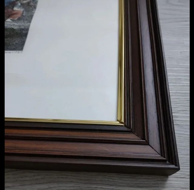 Cuadro con lamina de Giovanni volpato